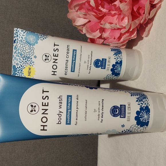 Honest Body wash & eczema cream soothing therapy NEW - Picture 2 of 7